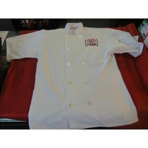 Uncommon Threads Bob Evan Taste of  Farm SM white chef cook restaurant uniform